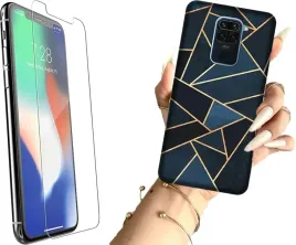 etui-na-telefon-xiaomi-redmi-note-9-wzory-geometria-iluzja-szklo