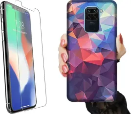 etui-na-telefon-xiaomi-redmi-note-9-wzory-geometria-iluzja-szklo