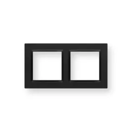 simon-10-ramka-2-krotna-czarna-cr2-49