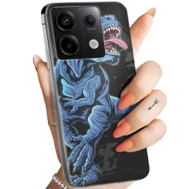 etui-do-xiaomi-redmi-note-13-pro-5g-wzory-dinozaury-reptilia-prehistoryczne