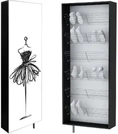 szafa-obrotowa-nadruk-3d-grafika-6-polek-waska-18-cm-szafka-na-buty