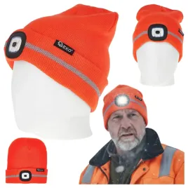 czapka-z-latarka-led-zimowa-robocza-bhp-z-odblaskiem-pomaranczowa-do-pracy