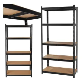 wzmocniony-regal-magazynowy-garazowy-do-piwnicy-5-polek-265kg-180x40x90cm