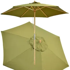 parasol-ogrodowy-drewniany-250cm-skladany-zielony-progarden