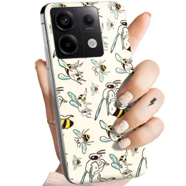 etui-do-xiaomi-redmi-note-13-pro-5g-wzory-owady-motyle-pszczolki-obudowa
