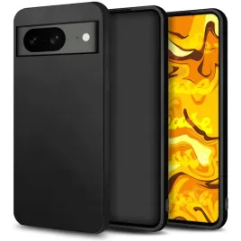 etui-do-google-pixel-8a-gumowe-obudowa-czarne-matowe-silikon-pokrowiec