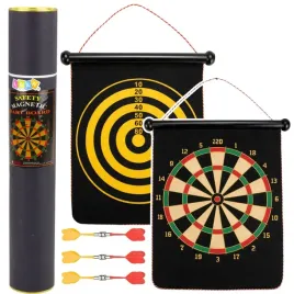 magnetyczna-tarcza-do-rzutek-dwustronna-zestaw-gra-zrecznosciowa-dart-tuba