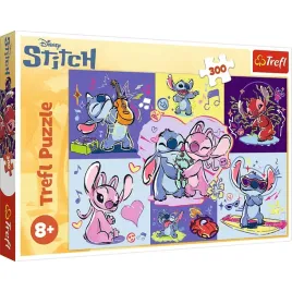 puzzle-300-zakrecony-stitch-disney-lilo-i-stitch-trefl-23033-trefl