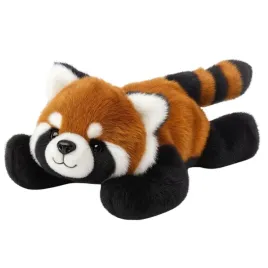 pluszowa-maskotka-przytulanka-panda-czerwona-ruda-30cm-lean-toys