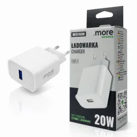 ladowarka-sieciowa-usb-a-20w-pd-3a-szybkie-ladowanie-telefon-tablet-biala