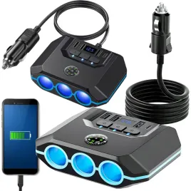 rozdzielacz-samochodowy-gniazda-zapalniczki-12-24v-3x-usb-3-0qc-usb-c-120w