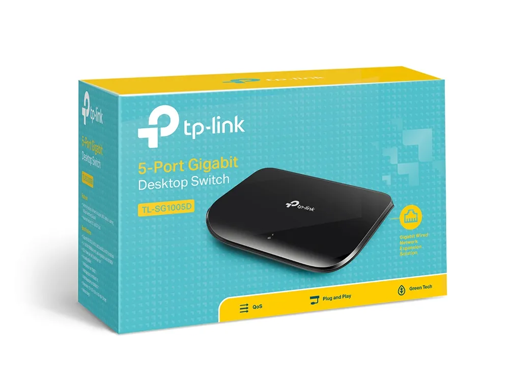 przelacznki-gigabitowy-tp-link-tl-sg1005d-stan-nowy