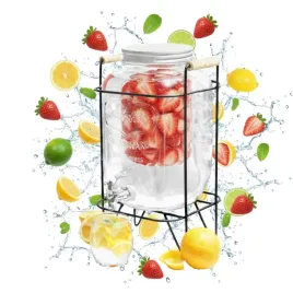 sloj-z-kranem-5l-na-lemoniade-sok-wode-dyspenser-do-wody-na-stojaku-na-slub