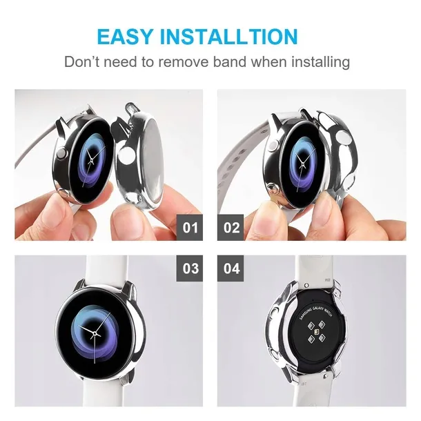 srebrne-etui-case-do-samsung-galaxy-watch-active-marka-tech-band