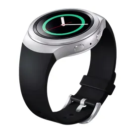 czarny-silikonowy-pasek-samsung-gear-s2-rozmiar-s-tech-band