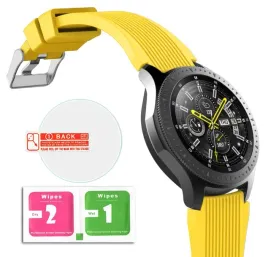 zolty-pasek-silikonowy-samsung-gear-s3-szklo