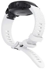 bialy-silikonowy-pasek-garmin-fenix-6s-sapphire