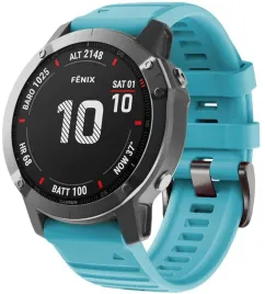 blekitny-silikonowy-pasek-garmin-fenix-6-quickfit