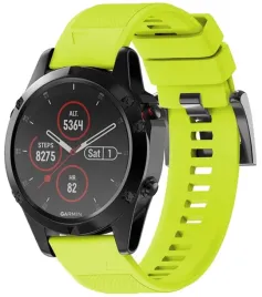 zielony-silikonowy-pasek-garmin-fenix-6s-sapphire