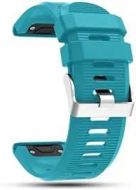 blekitny-silikonowy-pasek-garmin-fenix-6x-quickfit
