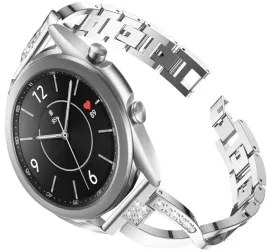 srebrna-bransoleta-do-samsung-galaxy-watch-3-41mm