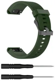 zielony-silikonowy-pasek-garmin-fenix-6s-pro