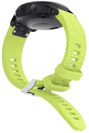 limonkowy-silikonowy-pasek-garmin-fenix-7s-20mm
