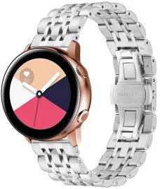 srebrna-stalowa-bransoleta-do-samsung-galaxy-watch-active-tech-band