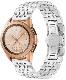srebrna-stalowa-bransoleta-samsung-galaxy-watch-42mm-tech-band