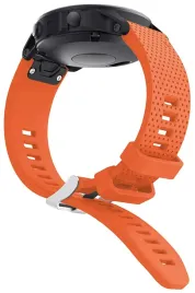 pomaranczowy-silikonowy-pasek-garmin-fenix-6s-pro-tech-band