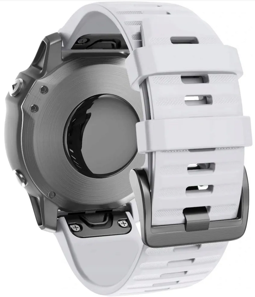 bialy-pasek-garmin-fenix-5x-plus-tech-band