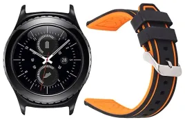 czarno-pomaranczowy-pasek-samsung-gear-s2-classic-tech-band