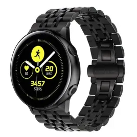 czarna-stalowa-bransoleta-samsung-galaxy-watch-active-2-40mm-tech-band