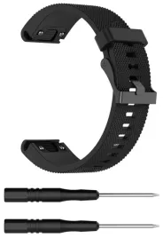 czarny-silikonowy-pasek-garmin-fenix-5s-quickfit-szerokosc-20mm