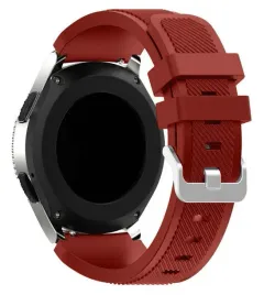bordowy-silikonowy-pasek-samsung-galaxy-watch-46mm-tech-band