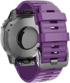 fioletowy-silikonowy-pasek-garmin-fenix-5x-tech-band