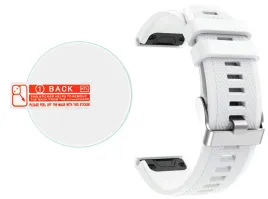 bialy-silikonowy-pasek-garmin-fenix-5-folia-gratis