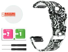 silikonowy-pasek-garmin-fenix-5-plus-folia
