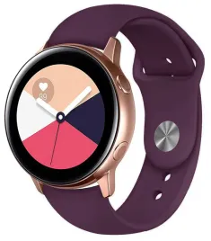 fioletowy-silikonowy-pasek-samsung-galaxy-watch-active-tech-band