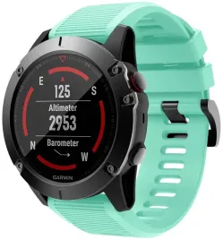 mietowy-silikonowy-pasek-garmin-fenix-5x-quickfit
