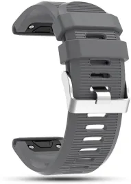 szary-silikonowy-pasek-garmin-fenix-6x-pro-quick
