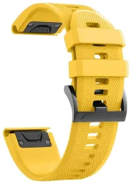 zolty-silikonowy-pasek-garmin-fenix-6-sapphire