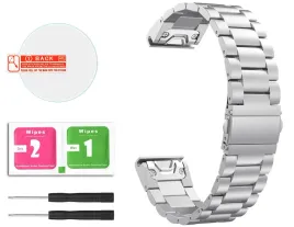 srebrna-bransoleta-garmin-fenix-5-plus-folia