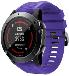 fioletowy-silikonowy-pasek-garmin-fenix-5x-quick