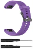 fioletowy-silikonowy-pasek-garmin-fenix-5s-quick