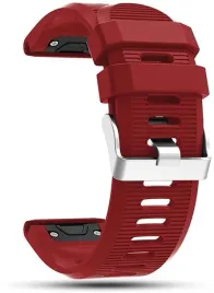 bordowy-silikonowy-pasek-garmin-fenix-7x-tech-band