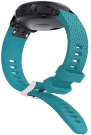 turkusowy-silikonowy-pasek-garmin-fenix-7s-20mm