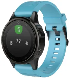 blekitny-silikonowy-pasek-garmin-fenix-7s-solar