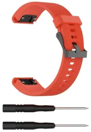 pomaranczowy-silikonowy-pasek-garmin-fenix-6s