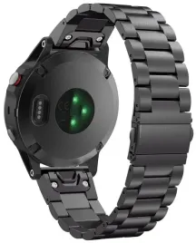 czarna-stalowa-bransoleta-garmin-fenix-6x-solar